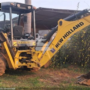 Retro Escavadeira New Holland B95B