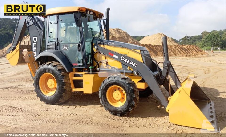 Retro Escavadeira John Deere 310L
