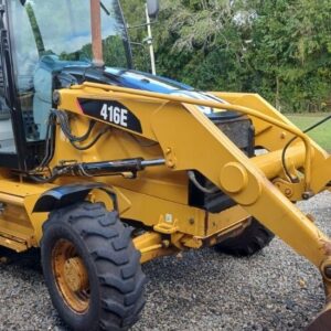 RETROESCAVADEIRA CATERPILLAR 416E 4X4 ANO 2012