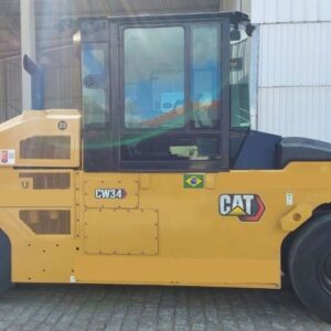 Rolo Compactador Caterpillar CW34  8 Pneus Sem Lastro ano 2020