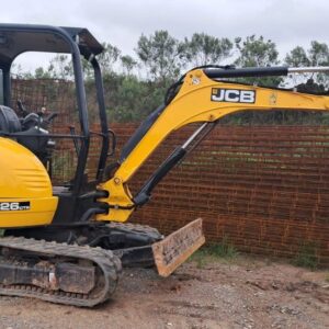 Mini Escavadeira JCB 2026 CTS ano 2021